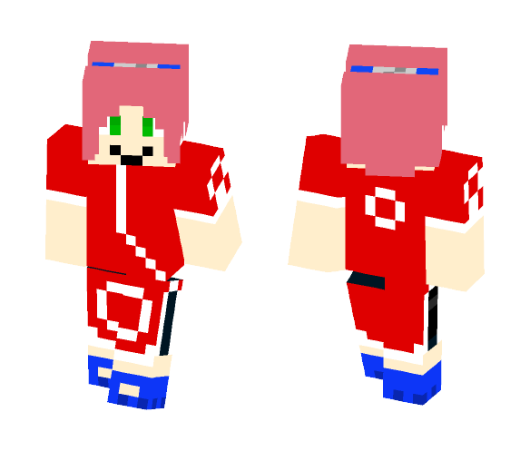 Sakura Haruno - Female Minecraft Skins - image 1