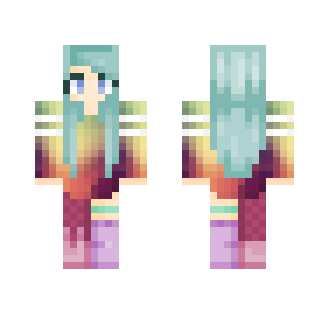 ~ Rainbow Girl ~ - Girl Minecraft Skins - image 2