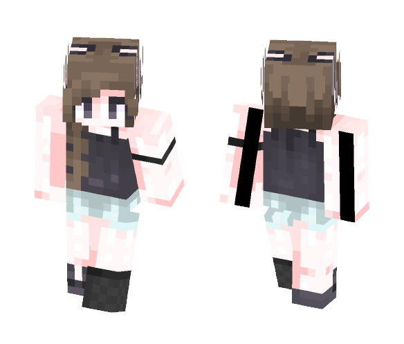 Lazy - Female Minecraft Skins - image 1