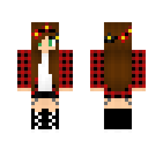 Jessica~ Flannel Babe