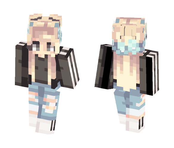 oo so trendy // tumblr - Female Minecraft Skins - image 1
