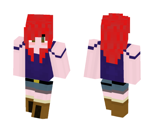 Download Free teen girl Skin for Minecraft image 1 teen girl - Girl Minecraft Skins - image 1