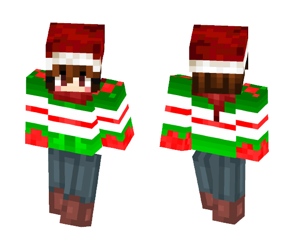 Christmas Chara - Christmas Minecraft Skins - image 1