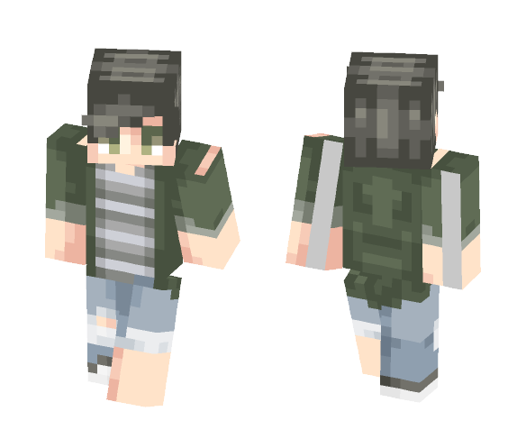How cold is the water? - Male Minecraft Skins - image 1