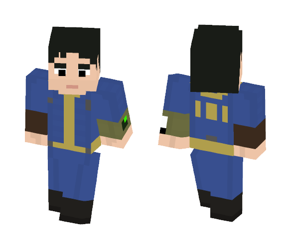 Vault Dweller - Male Minecraft Skins - image 1