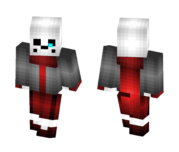 Genocide!Swap Sans - Other Minecraft Skins - image 1