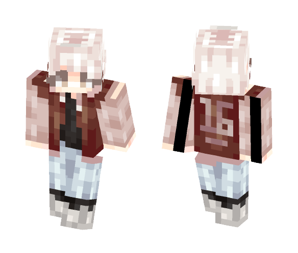 Taking a break - Female Minecraft Skins - image 1