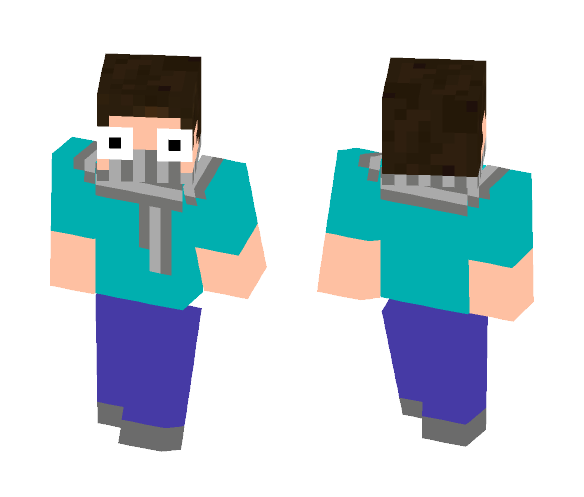 Cartoon Steve - Male Minecraft Skins - image 1