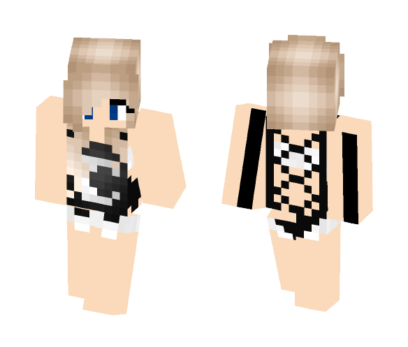Moon Tank Top - Female Minecraft Skins - image 1