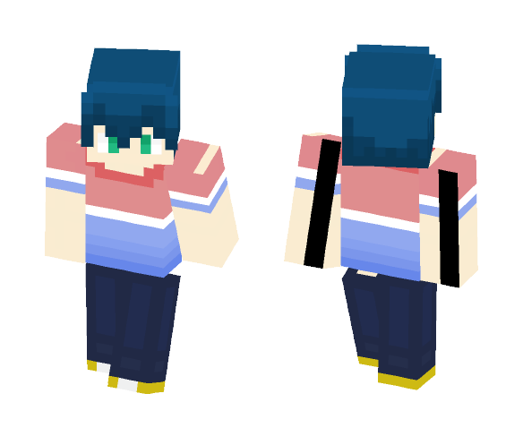 Teal Boi - Male Minecraft Skins - image 1