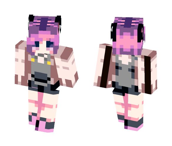 Galaxy Panda - Male Minecraft Skins - image 1