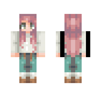 Cozy on a cold night - Female Minecraft Skins - image 2