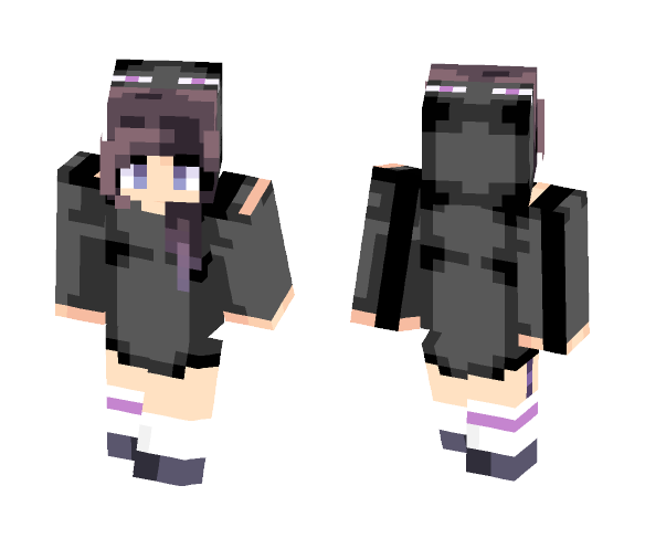 Ender Girl - Girl Minecraft Skins - image 1