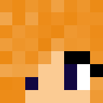 Download Free 02 | Blue-Pink Girl ~ Orange Hair Skin for Minecraft image 3 02 | Blue-Pink Girl ~ Orange Hair - Color Haired Girls Minecraft Skins - image 3