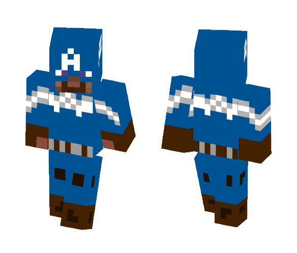 Captain America - Comics Minecraft Skins - image 1