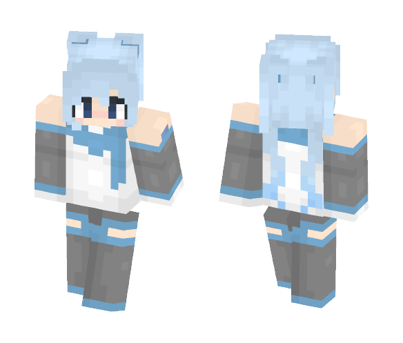 Snow Miku (merry Christmas) - Christmas Minecraft Skins - image 1