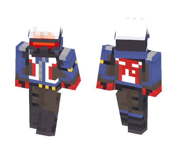 Overwatch - Soldier: 76 - Male Minecraft Skins - image 1