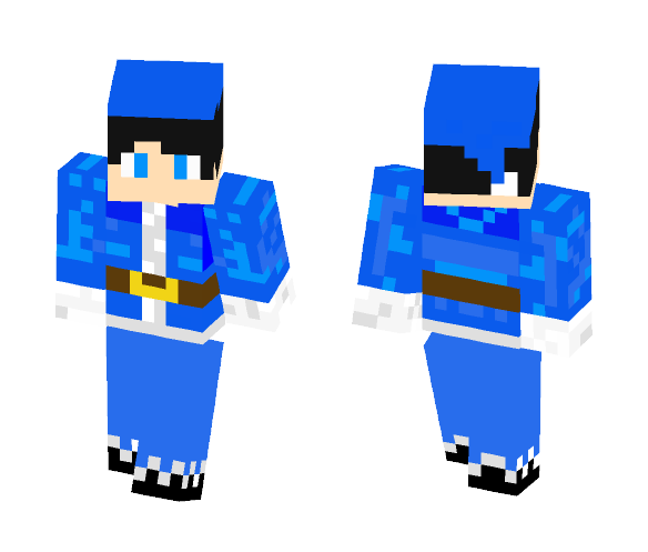 Bob the BLue Santa - Male Minecraft Skins - image 1