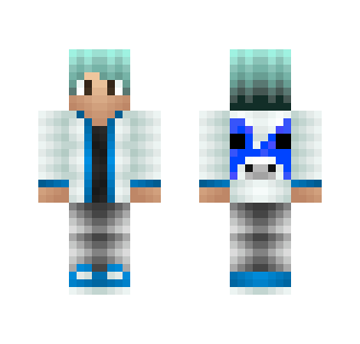 blue mooshroom lover - Male Minecraft Skins - image 2