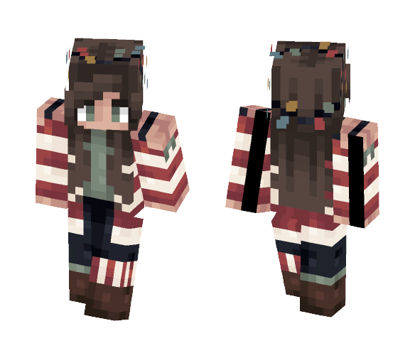 December Delights - Female Minecraft Skins - image 1