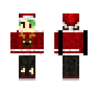 christmas skin!! based on myself.