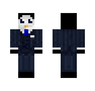Penguin in a suit [My own skin] - Interchangeable Minecraft Skins - image 2