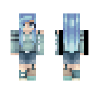 Shattered Ice - Female Minecraft Skins - image 2