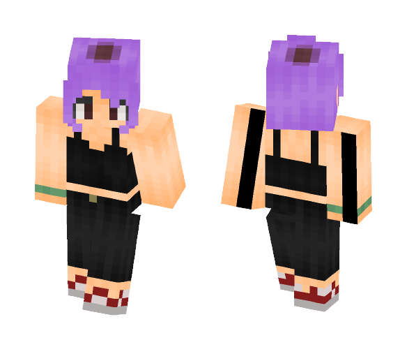 Download Free hyah hyah hyah Skin for Minecraft image 1 hyah hyah hyah - Female Minecraft Skins - image 1