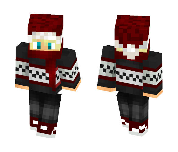 Blonde Christmas - Christmas Minecraft Skins - image 1