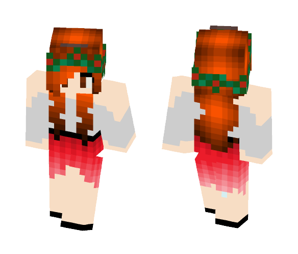 Winter girl - Girl Minecraft Skins - image 1