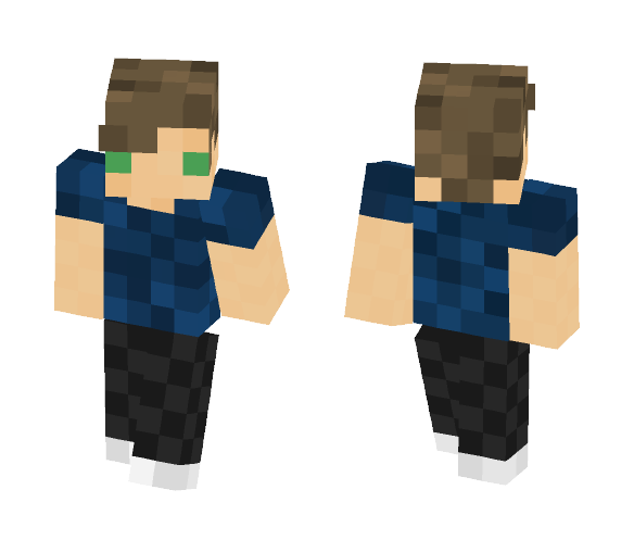 Big Pixels (x4 pixels) - Male Minecraft Skins - image 1