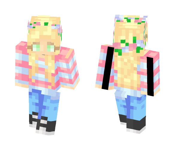 Snow Day ❤ - Female Minecraft Skins - image 1