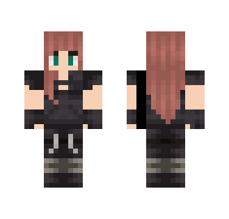 Fawn Haired Survival Girl - Color Haired Girls Minecraft Skins - image 2