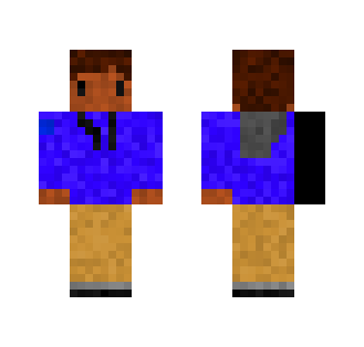 Blue hoodie Guy