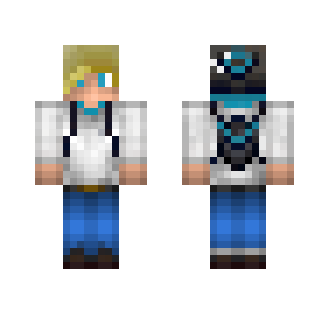Parkour Teen Blonde - Male Minecraft Skins - image 2
