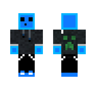 Blue Slime With Headphones!
