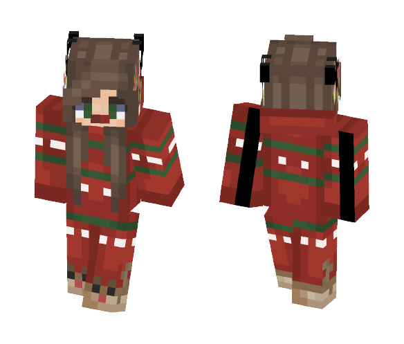 Xmas pjs :3 - Female Minecraft Skins - image 1