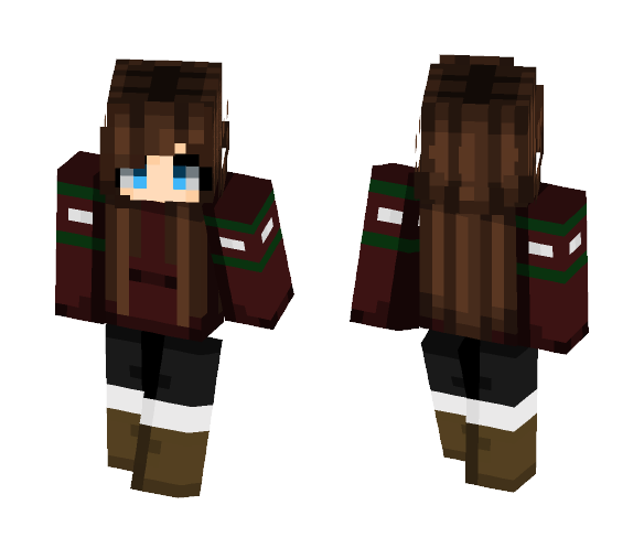 Sam with no glasses - Female Minecraft Skins - image 1