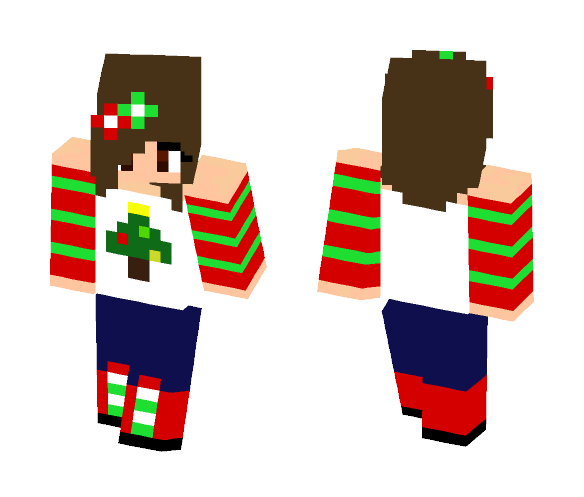 Xmas Celeste' - Female Minecraft Skins - image 1
