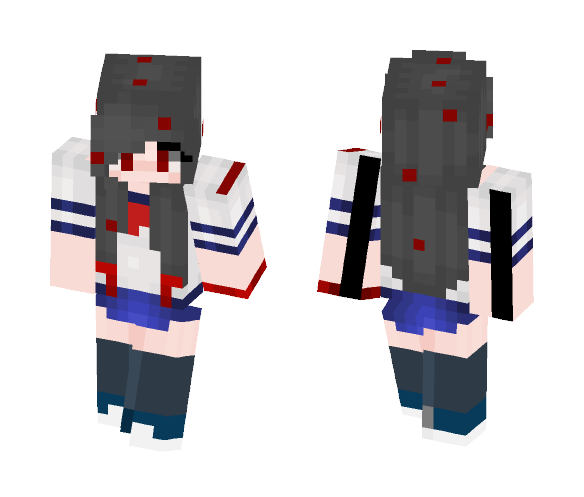 Yandere Girl (Not Yandere Chan ;)) - Girl Minecraft Skins - image 1