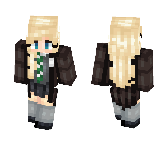 Draco Malfoy Female - Female Minecraft Skins - image 1