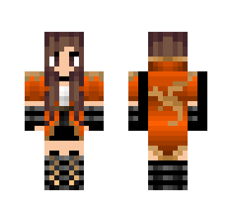 Warrior orange Girl