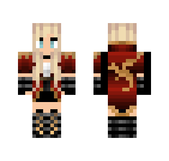 Warrior red Girl