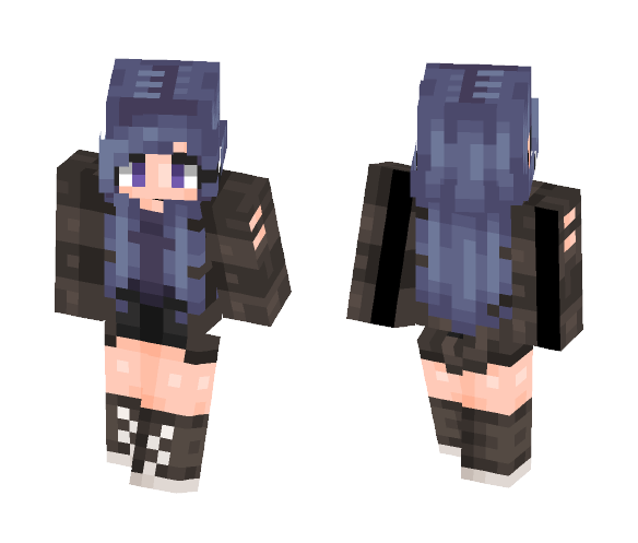 Blue - Female Minecraft Skins - image 1