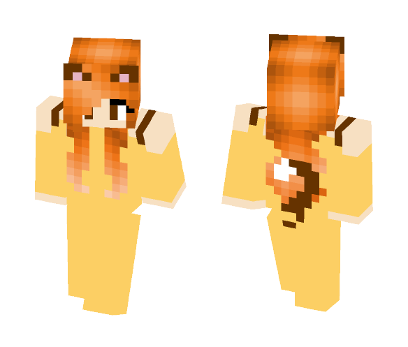 Golden Cat Request - Cat Minecraft Skins - image 1