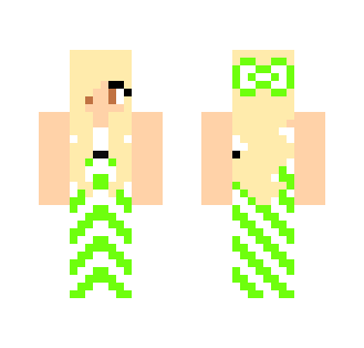 Lime Green Summer Girl