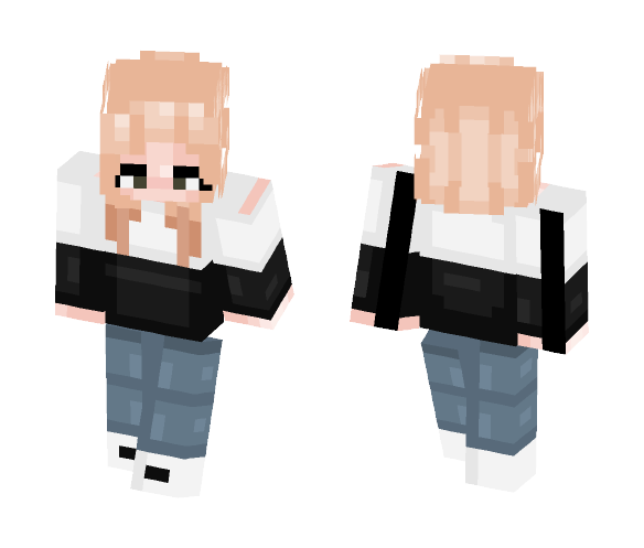 i tried to do ombre hair - Female Minecraft Skins - image 1