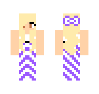 Purple Summer Girl - Girl Minecraft Skins - image 2