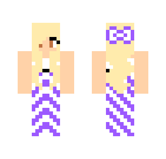 Purple Summer Girl