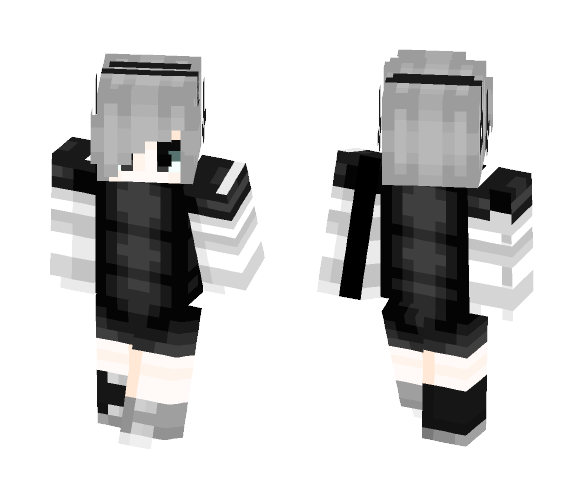 Human napstablook! - Male Minecraft Skins - image 1